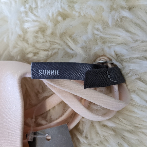 Aerie Pink Sunnie Wireless Push Up Bra, light blush 32D ballet pink 🩷🩷🩷 NWT - Picture 8 of 11